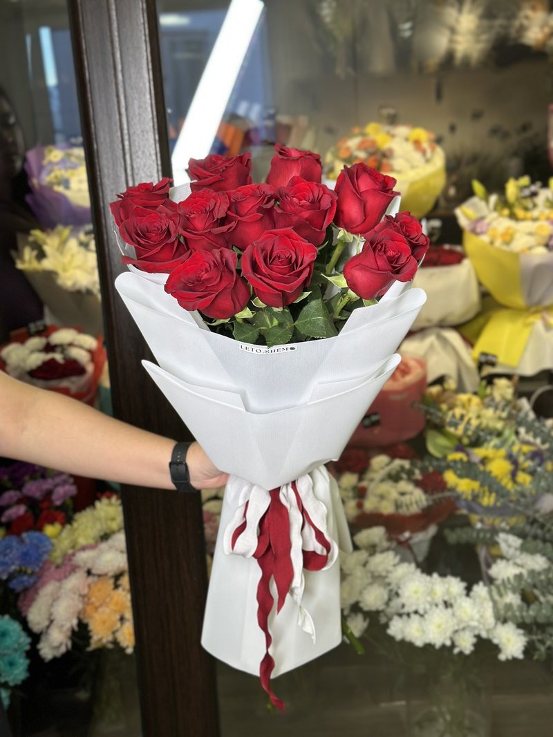 Букет «Красные розы» — доставка цветов в Шемонаихе