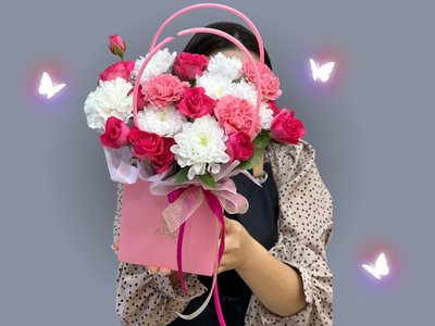 Букет «Теплый комплимент» — доставка цветов в Шемонаихе
