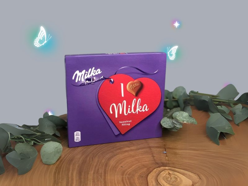 Букет «Конфеты «Milka» из молочного шоколада 110 г» — доставка цветов в Шемонаихе